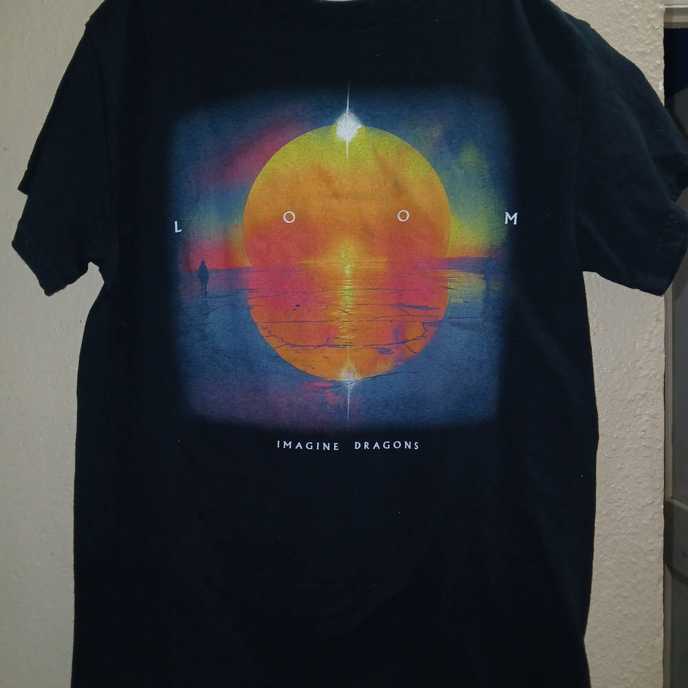 Imagine Dragons Black Graphic Tee for Kids